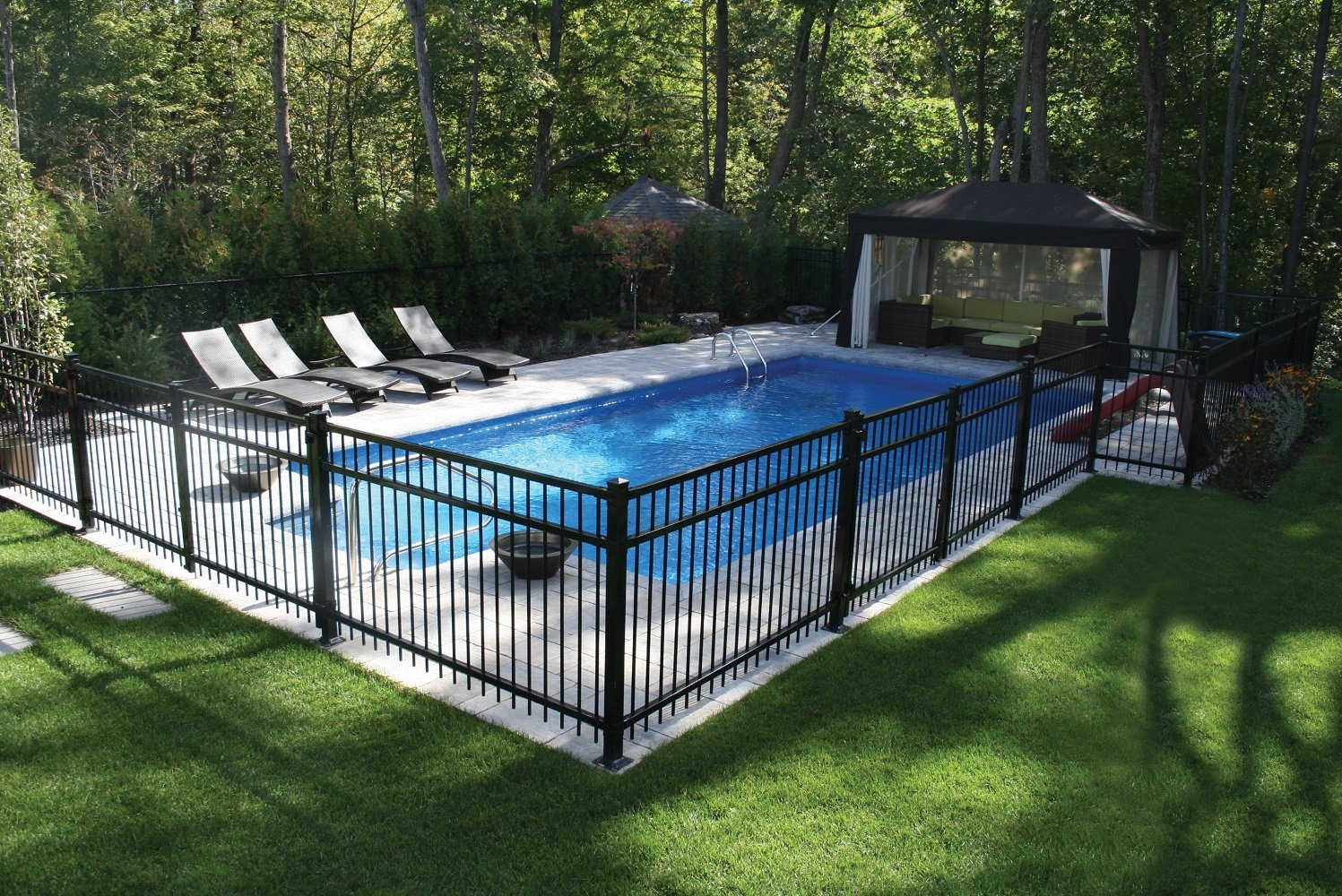 cloture ornementale piscine 3