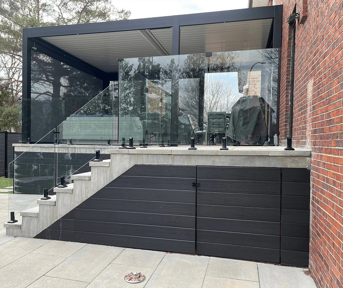 rampe verre cahe balcon